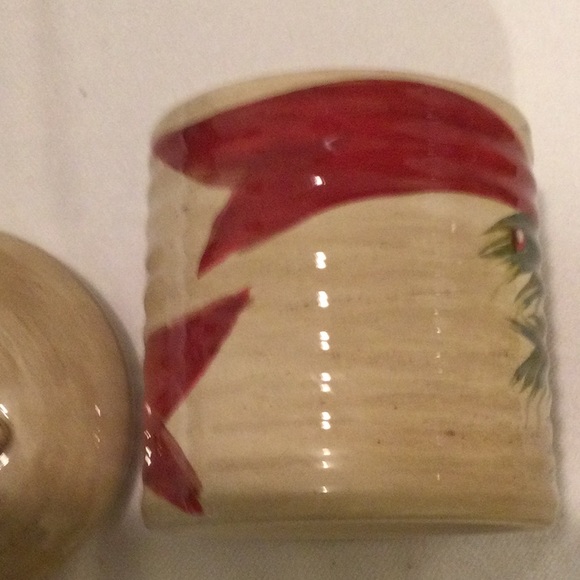 Table tops Christmas carols sugar bowl. - Picture 5 of 6